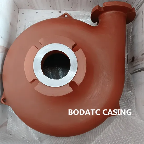 Factory Price Boda Bdtc4092-1 Series Slurry Pump Sump Pump Parts Volute Casing
