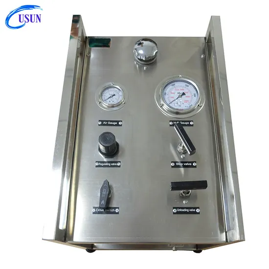 Hot Sale Usun Model: Usah Air Driven Hydraulic Pressure Test Pump System for Hose. Tubes and Valves