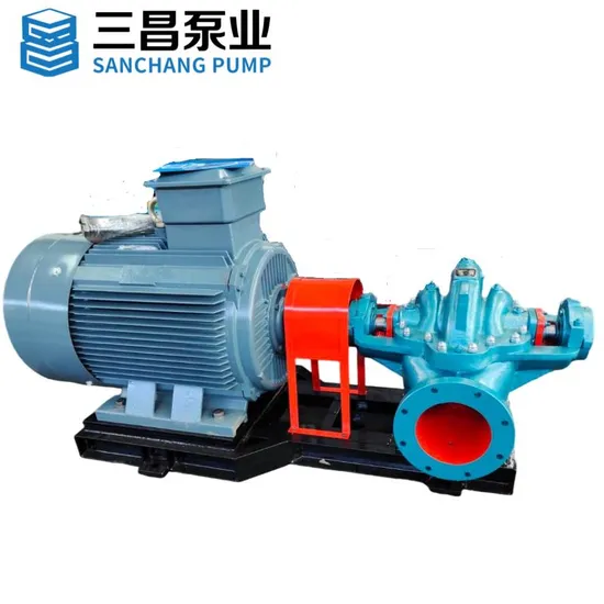 Large Capacity Split Case Agricultural Irrigation Centrifugal Water Pump