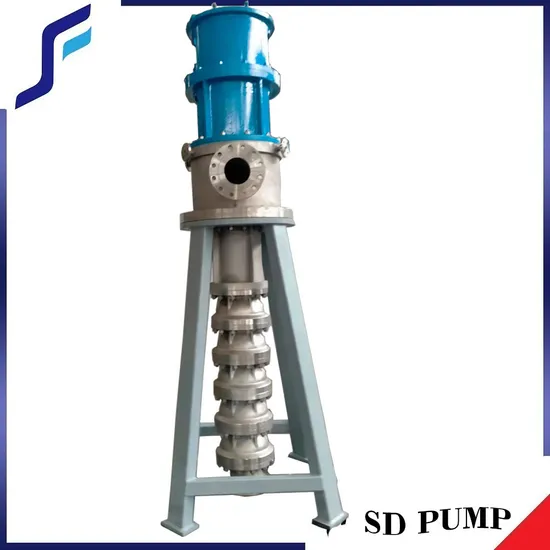 Apiq1 CE Eac Certification API610 Vs6 Oh1 Bb4 Vertical Multistage Tube Diversion Shell Low Temperature Liquid Oxygen Liquid Ethylene Liquid Gas Ammonia Pump