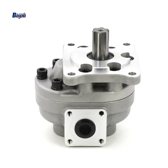 Hydraulic Gear Pump Russia Nsh 16 25 32 40 50 100 Displacement Pump Series for Mtz Tractor Gear Pump