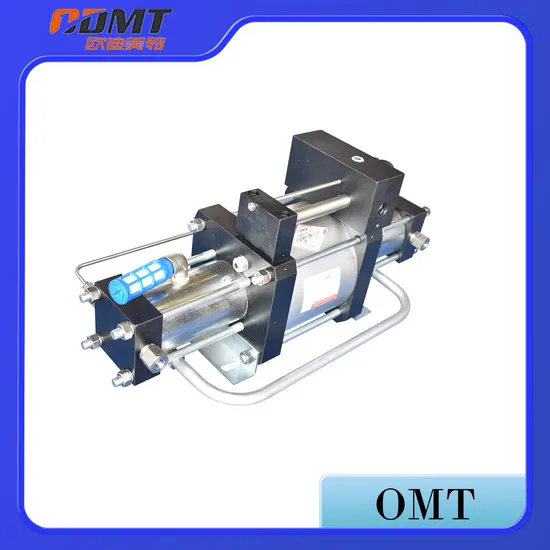 Gas Cylinder Charging 100 Psi-10000 Psi High Pressure Piston Nitrogen Oxygen Air Driven Compressor Gas Booster Pump Double Acting