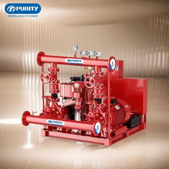 50Hz, 150gpm Ultra High Pressure Diesel Fire Fighting Pump System for Emergency