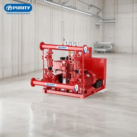 High-Pressure Diesel Engine Fire Protection Pump with Kit