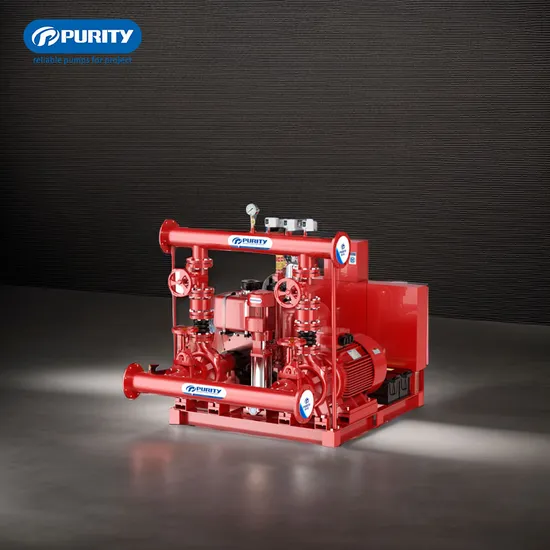 1250gpm Diesel Engine Driven Fire Pump Set for Water Supply