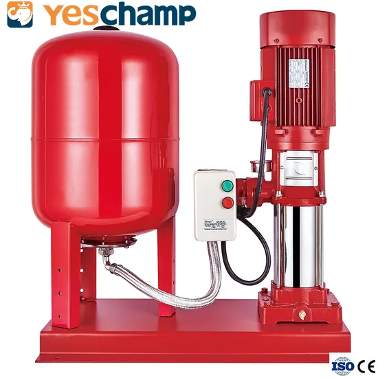 11HP Vertical Multistage Jockey Pump Fire System with Pressure Tank