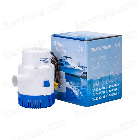 Lifesrc Non-Auto Electric DC Mini Bilge Pump for Sale 24V 4700gph