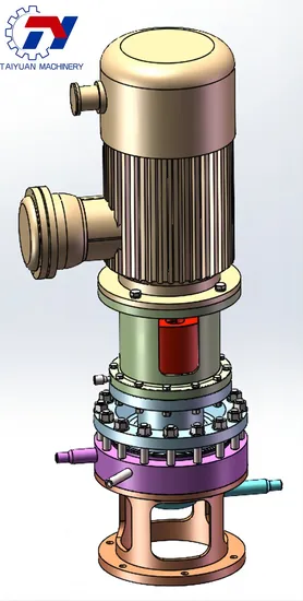 Liquid Metal Molten Salt High Temperature Magnetic Drive Pump