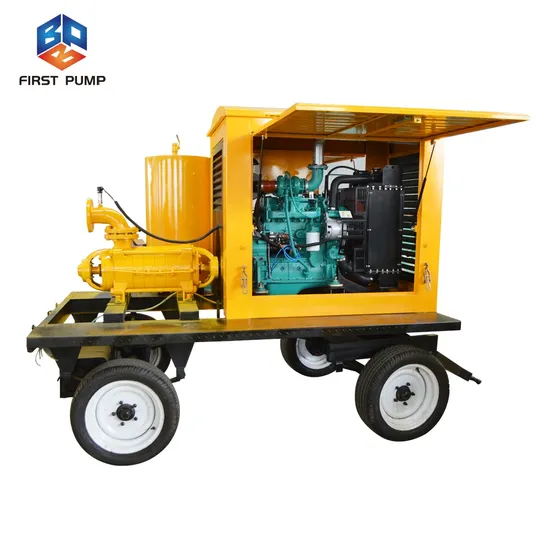 Multistage Stage Large Flow Diesel Horizontal Multistage Centrifugal Pump