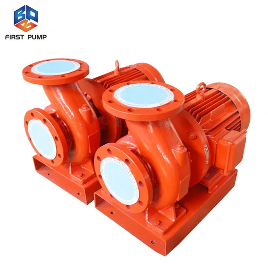 High Lift High Pressure Booster Irrigation Chemical Centrifugal Sea Water Saltwater Marine Close Coupled Pump Mono Block Water Pump Centrifugal Pipeline Pump
