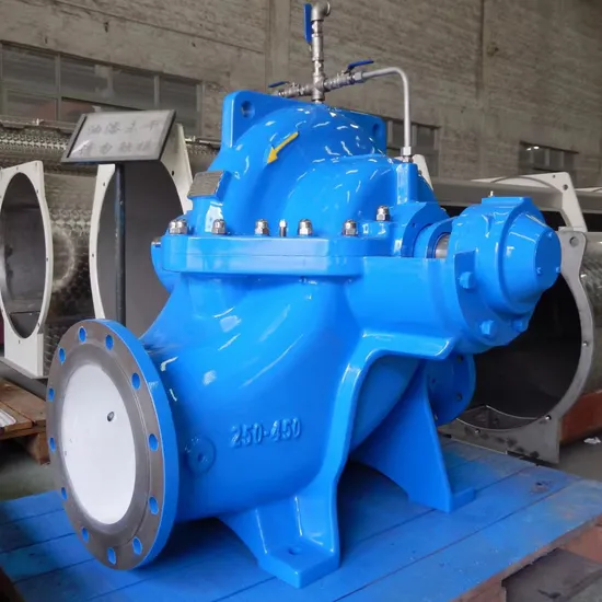 Single-Impeller Mine Water Axially Split Case Double Suction Centrifugal Pump