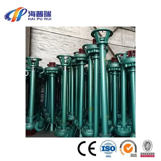 Reliable Vertical Single Suction Stage Slurry Pump a High Concentration of Slurry
