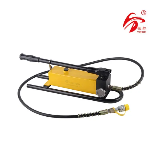 700 Bar Square Shape Hydraulic Tools Pump (CP-700D)