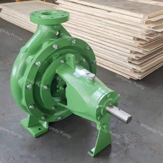Horizontal Single Stage End Suction Centrifugal Water Pump (XA 40/13)