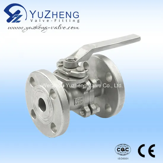 ANSI 2PC Stainless Steel Ball Valve Flanged End