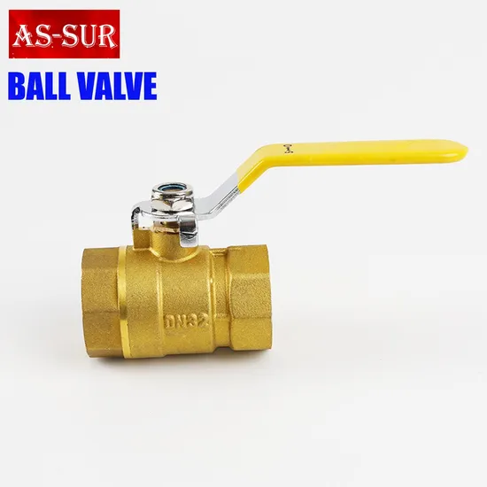 Reduce Pressure Industrial Water Gas Oil Control Brass Ball Valve