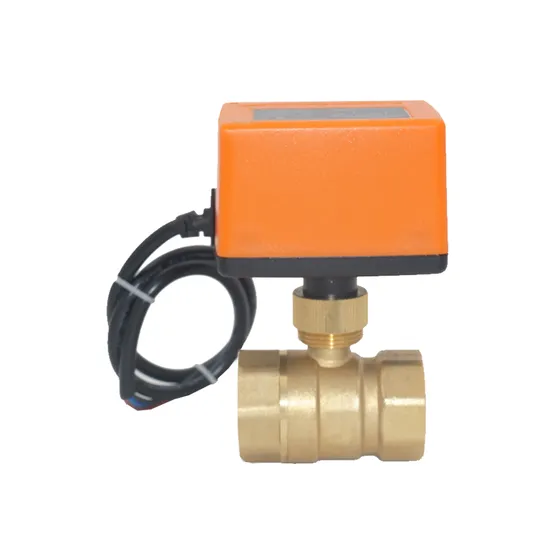 Winvall Wra-5320 Electric Actuator Control OEM Mini Motorized Brass Thread Ball Valve