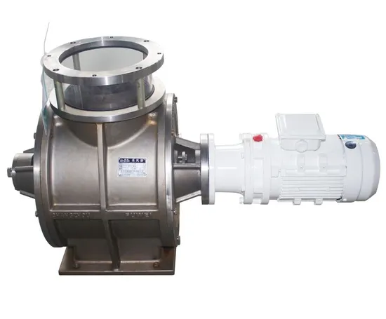Rotaty Discharge Control Discharge Flow Stainless Steel Valve Acceptable Customization