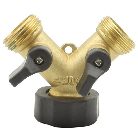 3/4"Nh 3 Way Water Garden Hose Diverter Valve