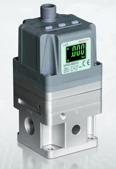 L&T Porportional Pressure Pneumatic Compressed Air Solenoid Valve Die-Cast DC24V Analog Output Epv Series Regulator