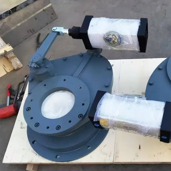 High Temperature Resistant Ceramic Rotating Disc Inlet and Outlet Valve