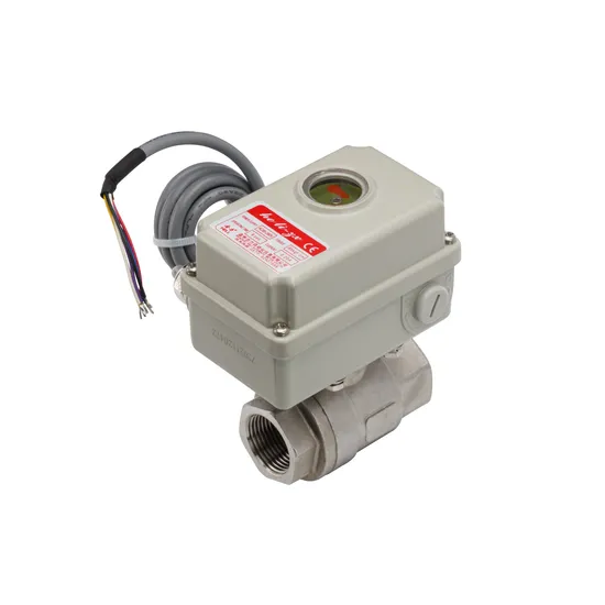 Nickel Plating Brass Ball Valve with Electric Actuator