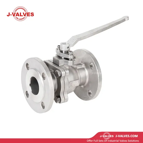 J-Valves JIS Standard 10K/20K Flanged Ends Floating Scs13A Scs14A 2PC Ball Valve