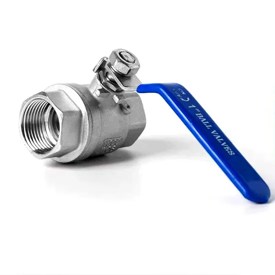 Jtalv Stainless Steel 304 Both Female Threaded NPT 2PC Water Ball Valve 2PC Ball Valve