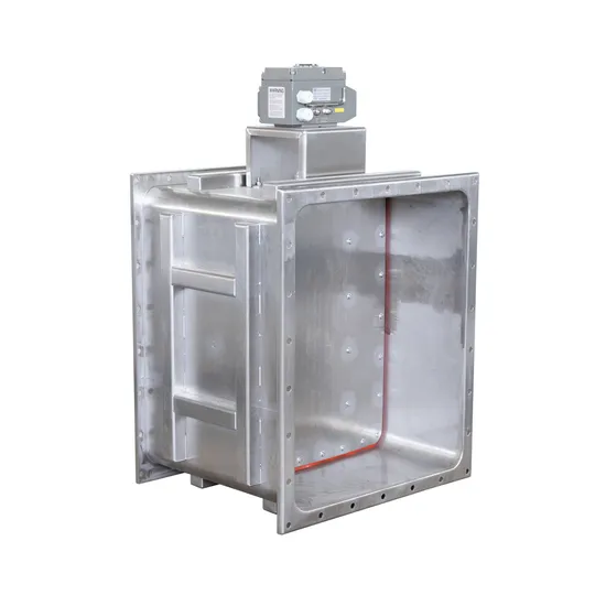 Rectangular or Circle Bubble Tight Isolation Damper ASME N510