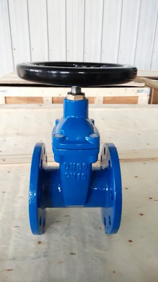 DIN F4 Resilient Seated Non-Rising Stem Gate Valve