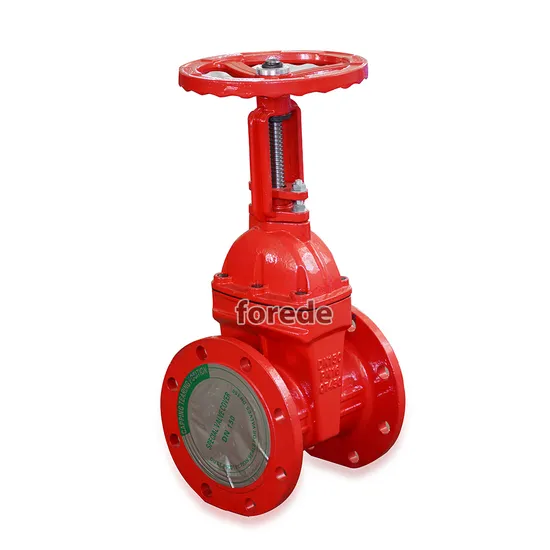 Flange End Rising Stem Ductile Iron Gate Valve