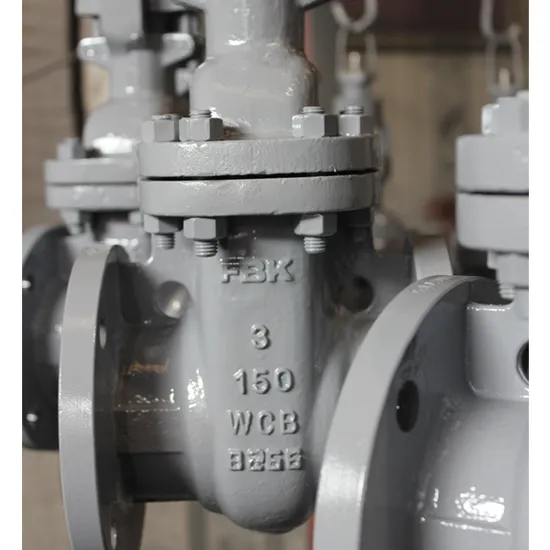 API 600 Cast Steel Rising Stem Gate Valve