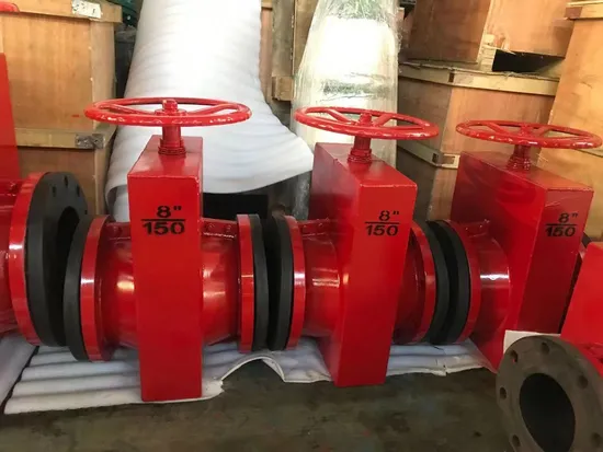 Manual Natural Rubber Sleeved Pinch Valve Pn10 for Russian Market