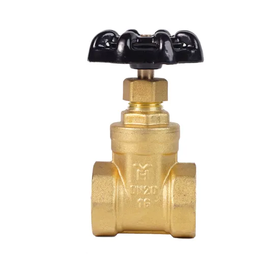 Professional Manufacturer Best New Type Non-Rising Stem Brass Gate Valve with Handle