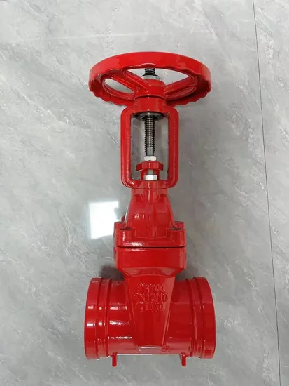 Special for Fire Protection Fire Flange Elastic Seat Sealing Gate Valve