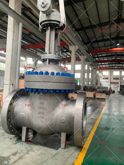 Nps 36 Class 900 Wcb Flange End Gate Valve