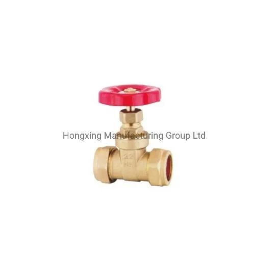 High Quality Heavy Pattern Compression Forged Brass Gate Valve