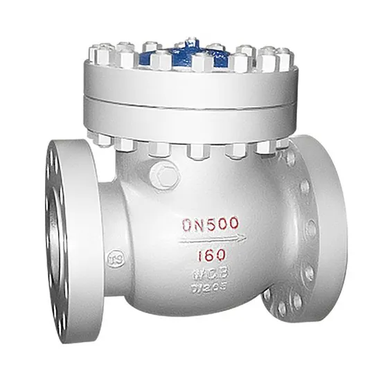 High Performance Corrosion-Resistant DN80/100/150 300psi Industrial Cast Steel Flanged Swing Check Valve Non-Return Valve