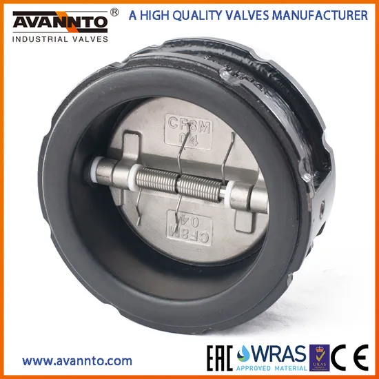 Pn16 Carbon Steel Wafer Type Swing Check Valve