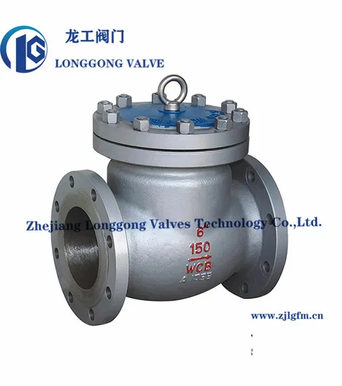 API 6D/BS 1868 Wcb/SS304/SS316 Cast Steel Class150 Flanged Swing Check Valve/Non Return Valve/Ball Valve/Gate Valve/Globe Valves