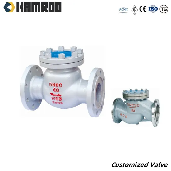 Kamroo Factory High Pressure Cryogenic Wcb Swing Lift Weld Stop Pressure Relief/Gate/Globe/Ball/Butterfly/Control/Check Valve for Low Temperature Industrial Use