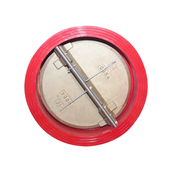 DIN3202 K3 API594 Class 125 150 Dual Plates Swing Butterfly Type Check Valve Pn10/Pn16 Pn25 150lb 5K 10K Stainless Steel Double Disc Wafer Check Valve