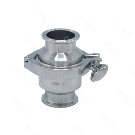 Deyi Sanitary Stainless Steel Weld Spring Non Return Valve Check Valve
