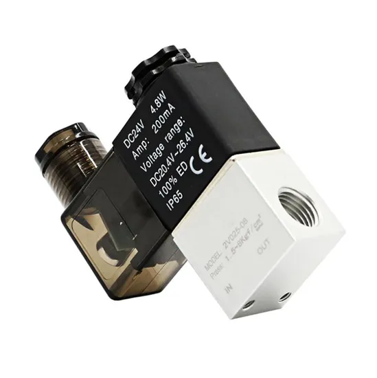 2V025-06 Pneumatic Electric Solenoid Valve Air Magnetic Valve