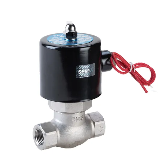 Senya Pneumatic Chinese Factory Top Level USB Series Pilot Operated Working in High Temperature 2/2 Ways Stainless Steel Steam Solenoid Valve