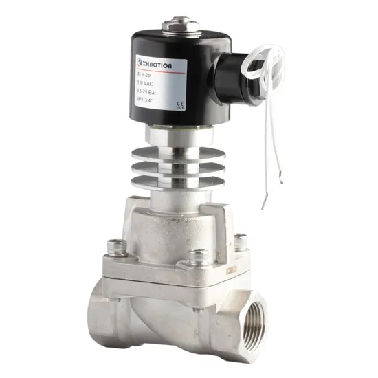 Xhnotion Xlh-20 Stainless Steel High Temperature Steam Solenoid Valve