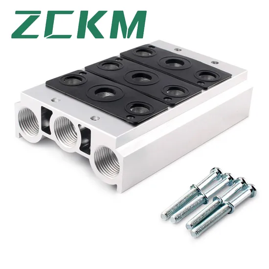Solenoid Valve Base 300m Busbar Pneumatic 4V310-08 Two-Position Five-Way Solenoid Valve
