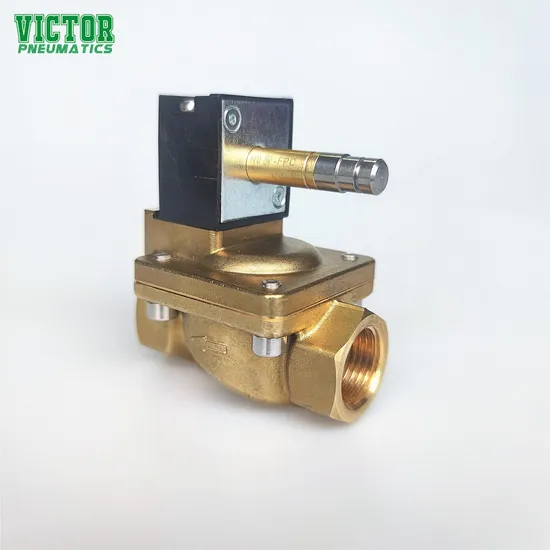 Piloted Diaphragm Valve Solenoid Valve Mn1h-2-1 1/2-Ms