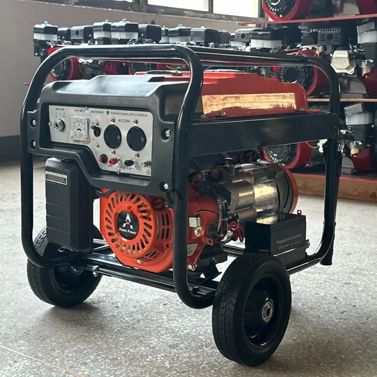 Aisen Engine 220V 2kw 2.5kw 3kw 4kw 5kw Portable Petrol LPG/Gas/Gasoline Generator with Wheels