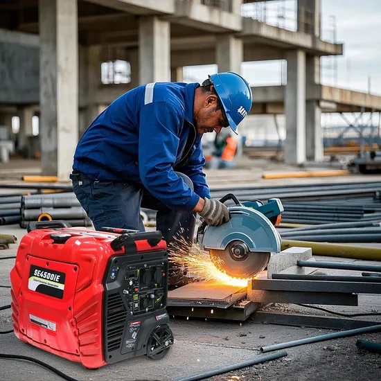 3700W Electric Inverter Gasoline Genset Portable Silent Gasoline Generator for Home